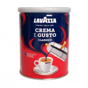Кофе Lavazza CREMA e GUSTO молотый в ЖБ